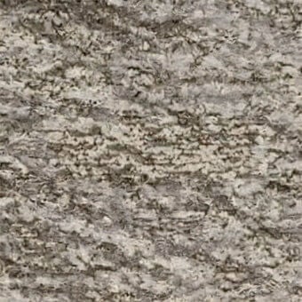Egoitaliano Dalia fabric texture, granular light gray, beige, and brown mottled composition with subtle horizontal striations.